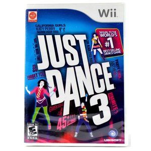 Just Dance 3 (Nintendo Wii, 2011) Complete - Brand New Factory Sealed NOS OOP